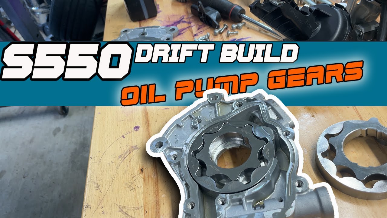 OPENING UP A BRAND NEW GEN 2 COYOTE! Oil Pump gears and timing chain sprocket install!