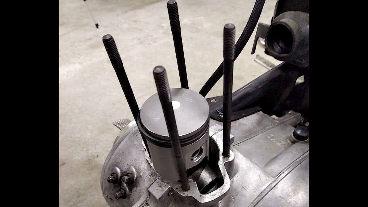 Montaż zestawu firmy Alien w WSK 125 85' :)