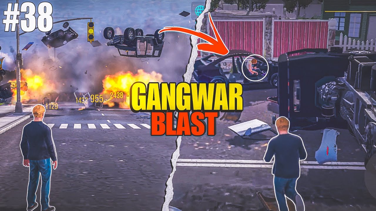 I do biggest blast in MadOut2 💥 | who can servive in this blast 🤯 | part-38 | #lekhrajplayzz 