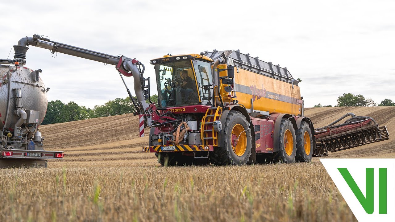 Der 32.000 liter Gülle GIGANT | Vredo VT7028-3 | Deicke Agrodienst