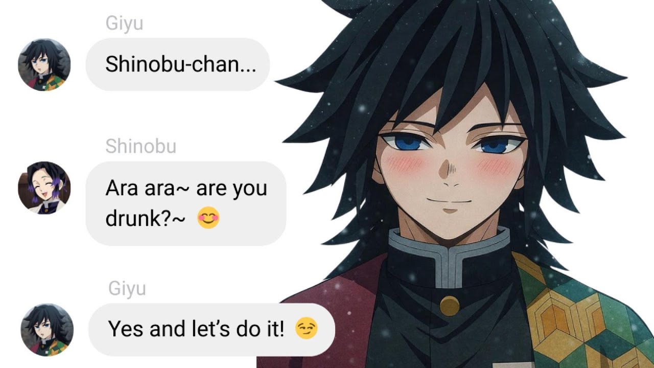 If Giyu Got Drunk | Demon Slayer Text Story