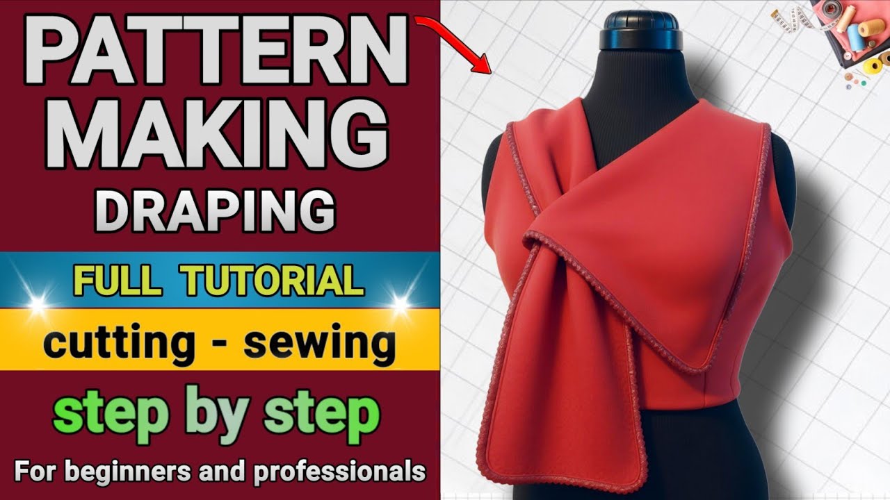 Craft a Perfect Bodice with Collar: Step-by-Step Draft, Sew & Mannequin Show