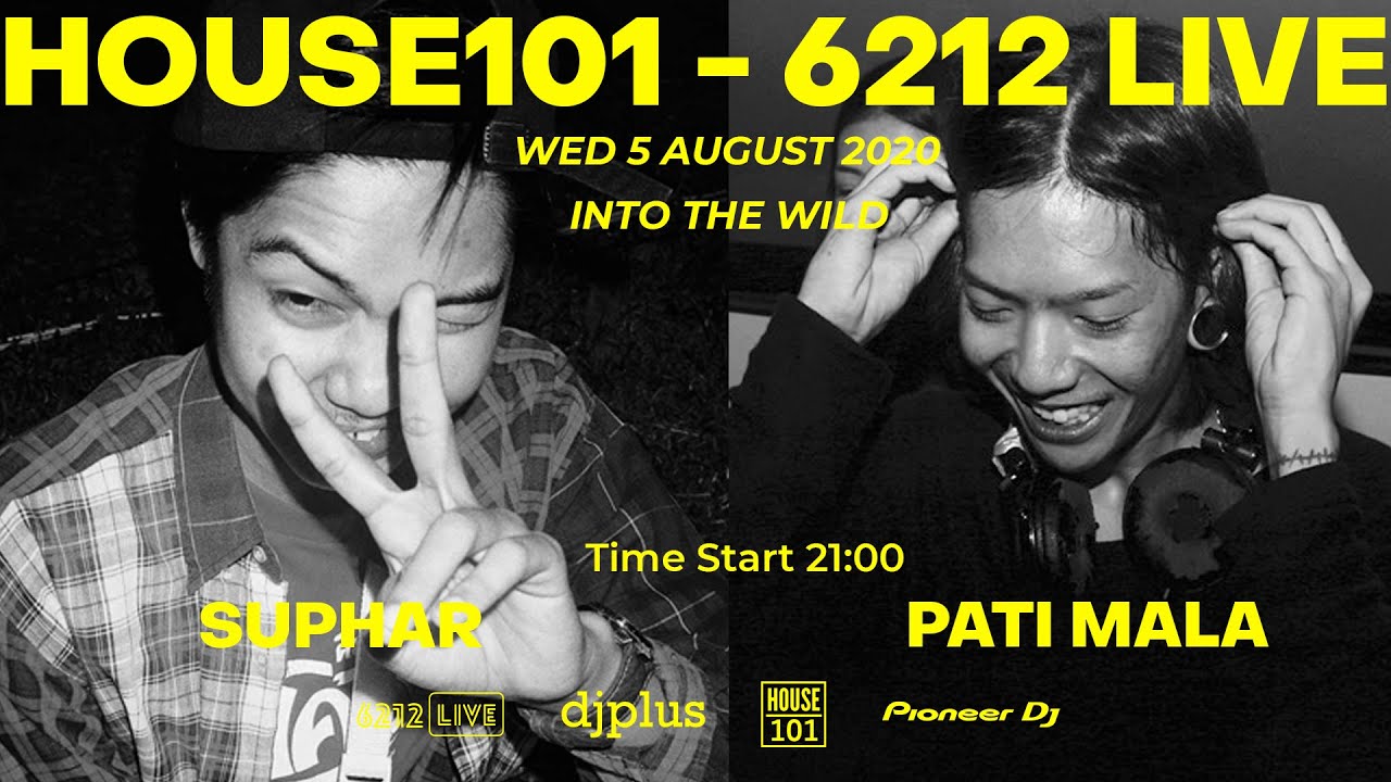 PATI MALA - House101: 6212 Live Into The Wild