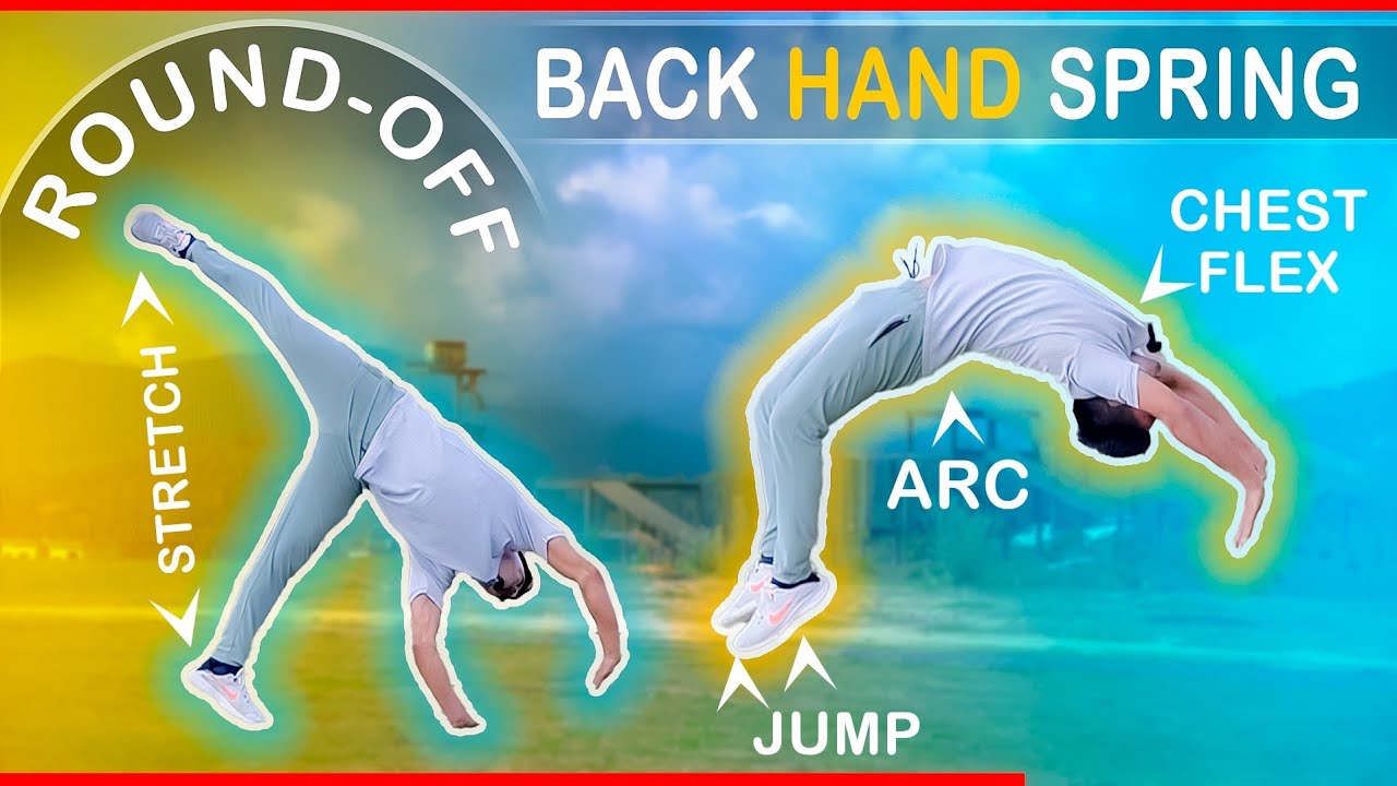 Round-off Back Hand Spring tutorial step by step | @RAVINDRASRana44