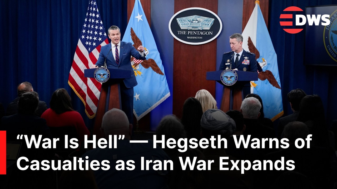 “War Is Hell”, Hegseth Defends Iran War Strategy, Israel Support, Vows Endless Strikes | AC1G