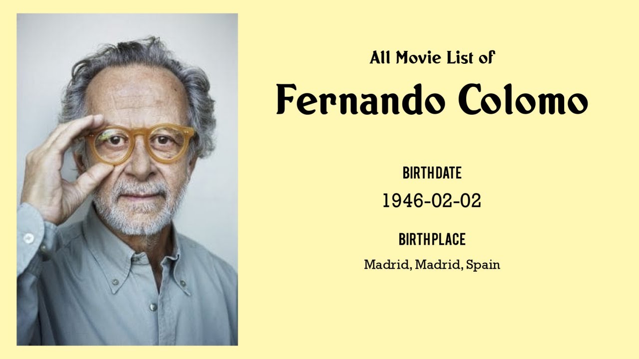 Fernando Colomo Movies list Fernando Colomo| Filmography of Fernando Colomo