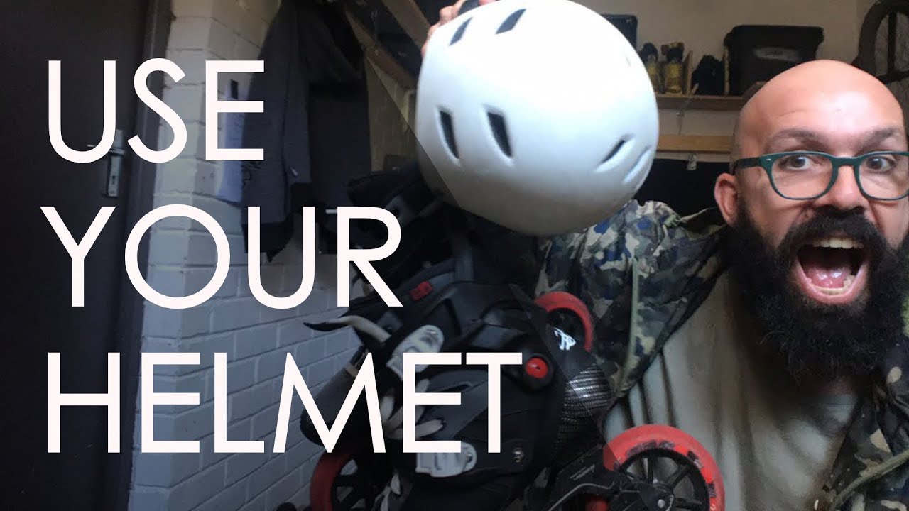 ANOTHER REASON TO USE A HELMET WITH INLINE SKATES // LIVE VLOG