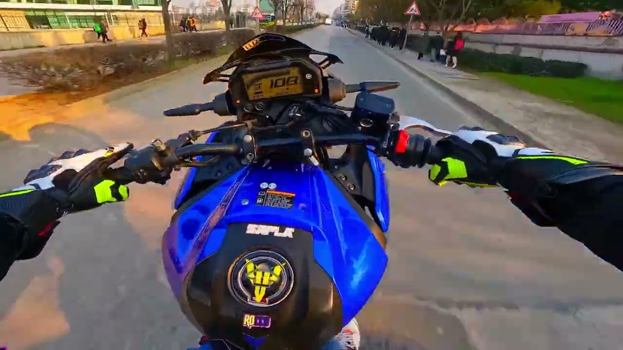 BLOK3 UYUZ / YAMAHA MT 25 AMA @Roccoonly FARKI İLE (motorcyle edit)