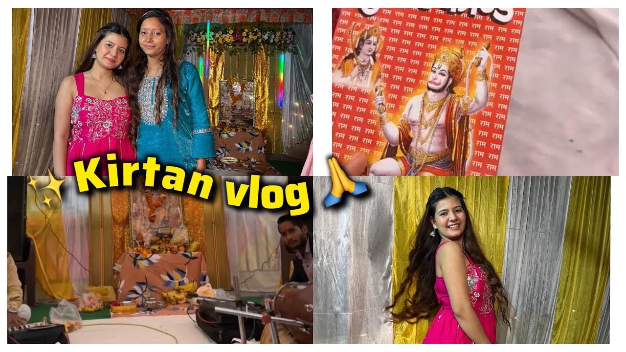 *KIRTAN VLOG* Sab log emotional hogy 🥹♥️~ *Wedding Dairy Day -2* ✨~ 
