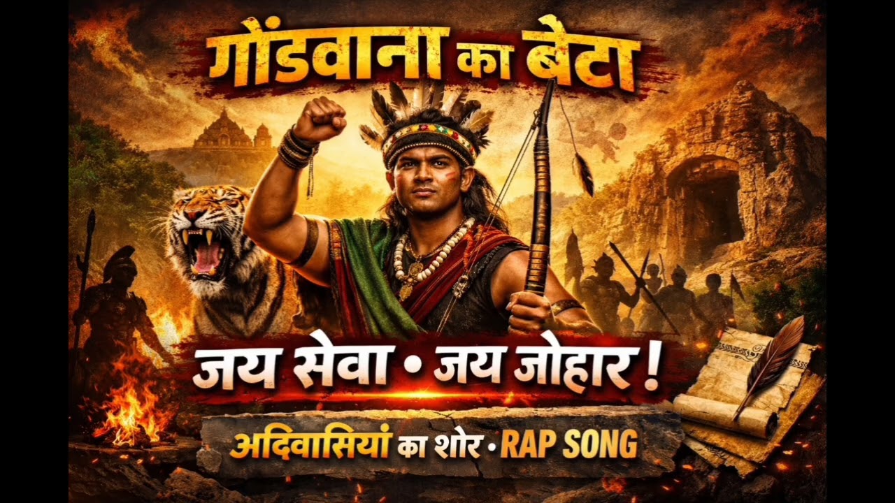 GONDWANA KA RAJ 🔥 | Adivasi Rap Song | Jay Seva Jay Johar | Marskole Rap 2026