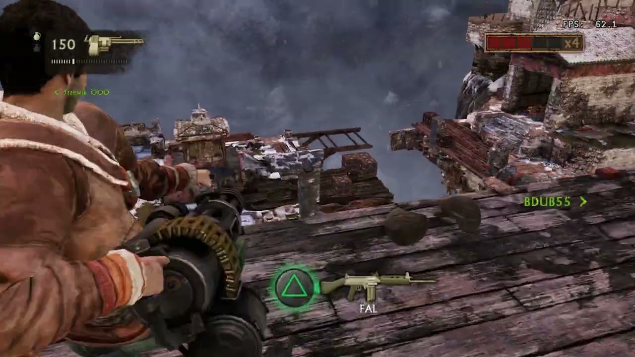 uncharted 2 - coop adv - sanctuary - crushing
