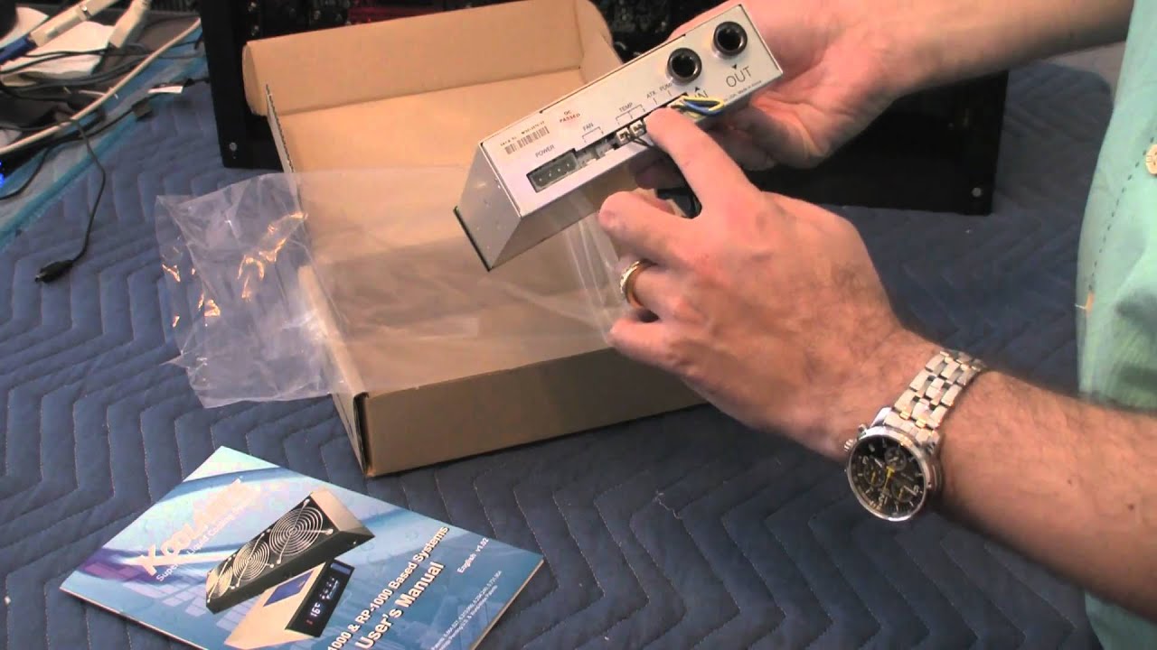 Water Cooling Your Computer - Part 2 - The Pump and Liquid Reservoir, unboxing the Koolance RP-1000