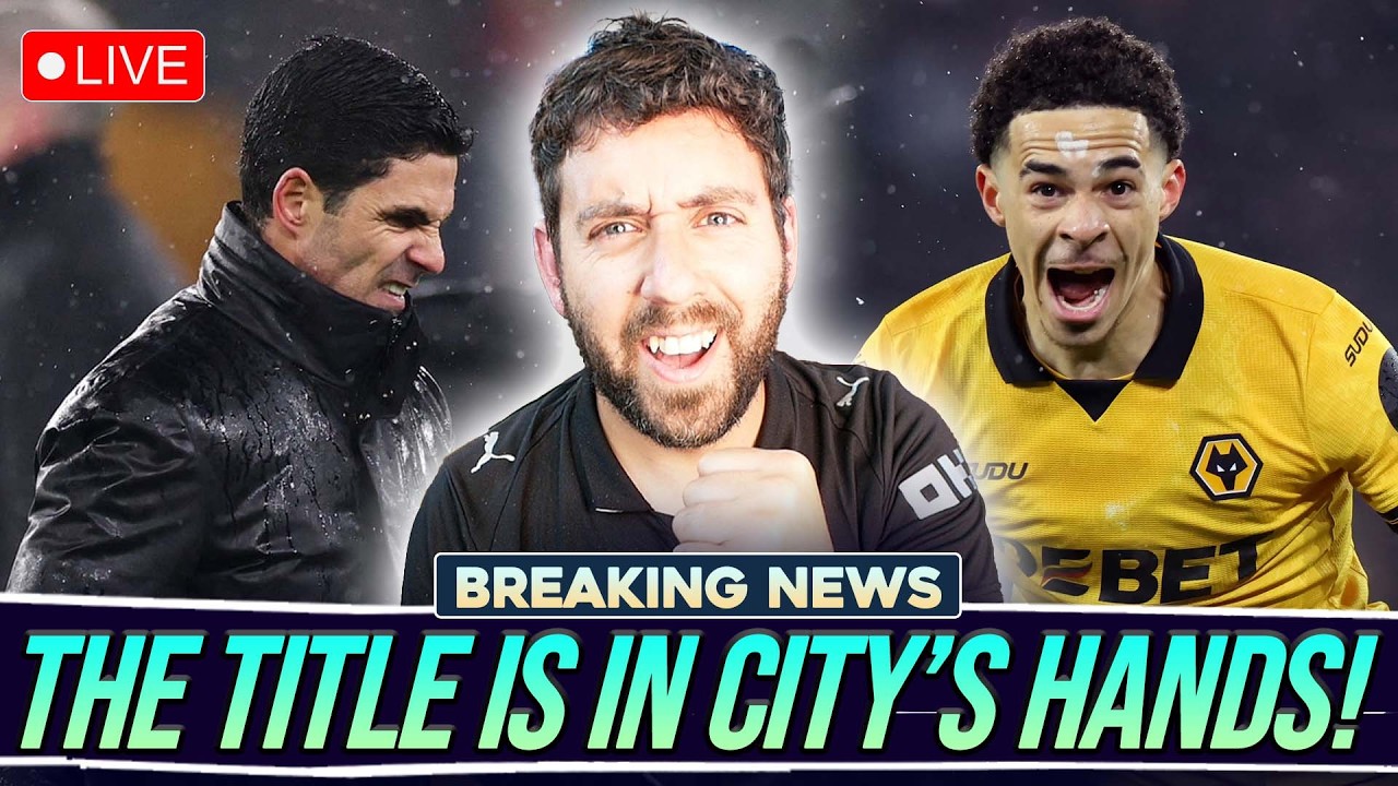 BREAKING: THE TITLE IS IN MANCHESTER CITY'S HANDS!