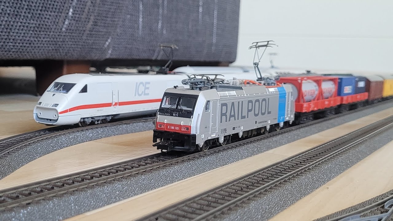 Märklin ICE 2/ Br146 und E186 #4k60fps #marklin #kleinanzeigen