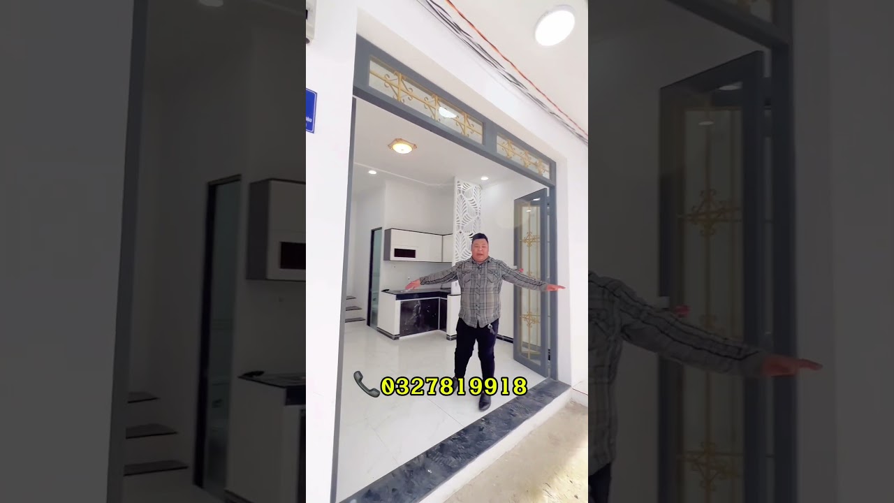 Mẫu nh&agrave; lầu gi&aacute; rẻ 490 triệu full gi&aacute; căn nh&agrave; #nhadep #batdongsan #xuhuong #villa #quan #bannha