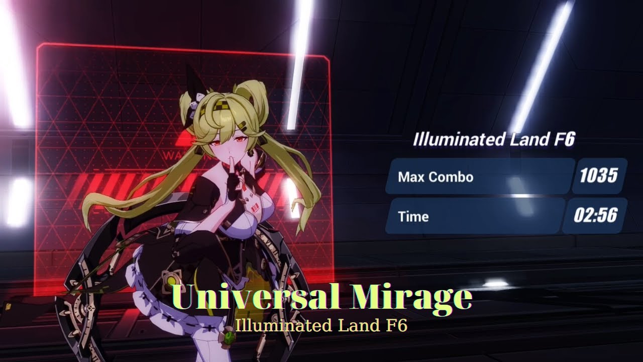 REALLY FUN!!! Chrono Navi Ai Solo Universal Mirage Illuminated Land F6 (Honkai Impact 3rd)