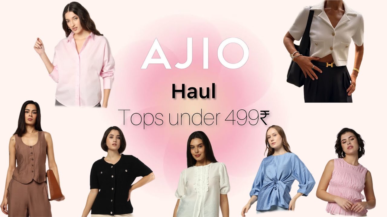 Недорогие топы от 199₹ | Покупки на AJIO | Модные топы онлайн | Покупки женских топов |