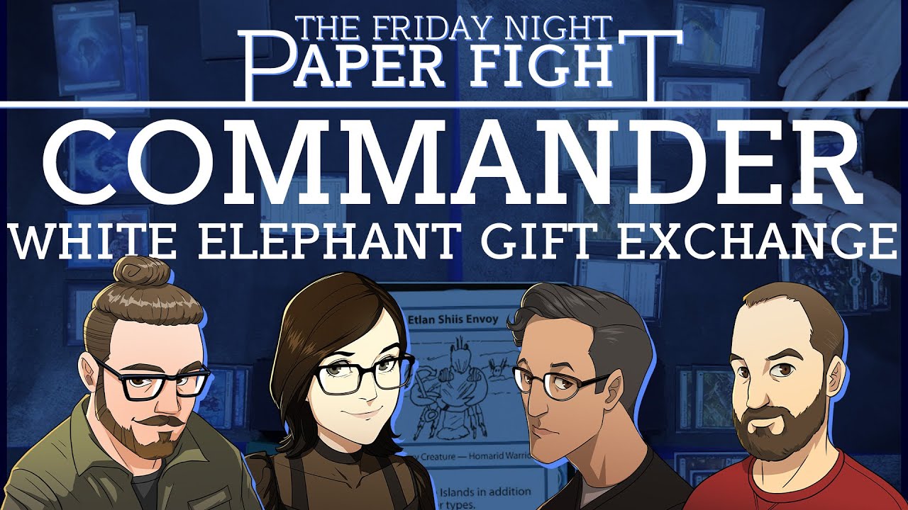 White Elephant Gift Exchange Commander || Friday Night Paper Fight 2023-12-22