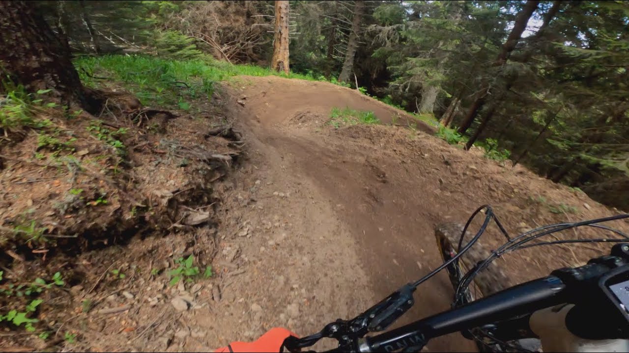 Borovets bike park - Tom & Jerry to Harry Potter
