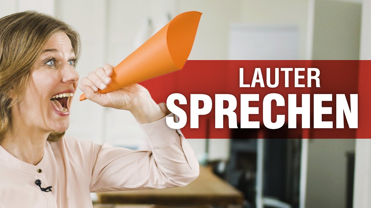 Leise Stimme I Übungen, um lauter und kraftvoller zu sprechen | Nicole Krieger