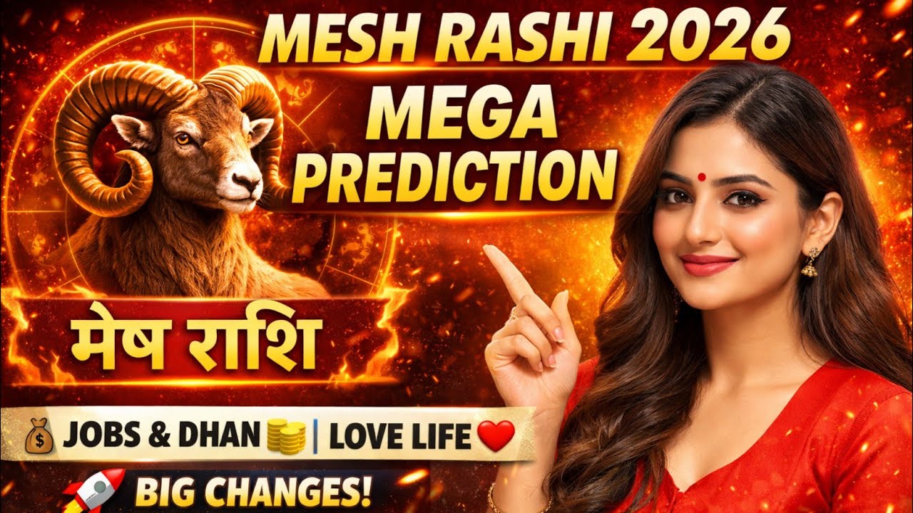 MESH RASHI 2026 MEGA PREDICTION 🔥 Life Changing Time Ahead | Paisa, Pyaar, Career Big Update