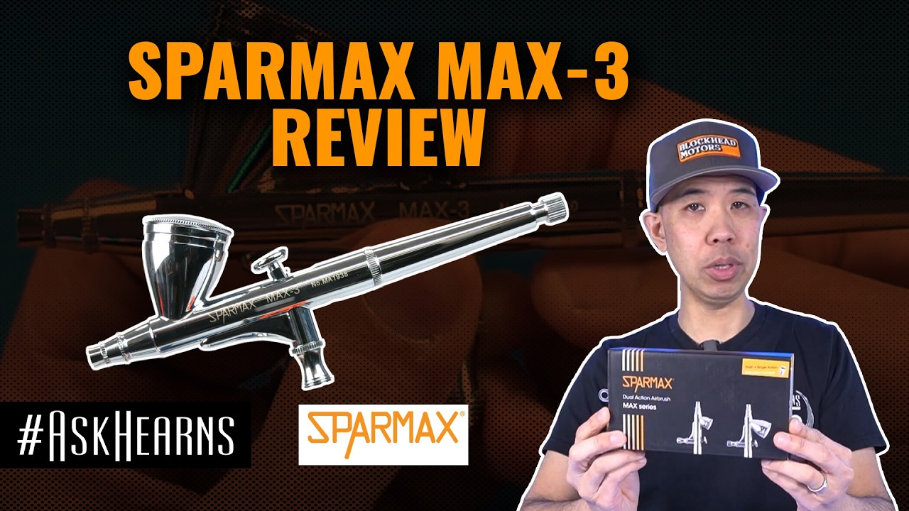 SPARMAX MAX-3 Dual Action Airbrush | Unboxing & Review | #askhearns