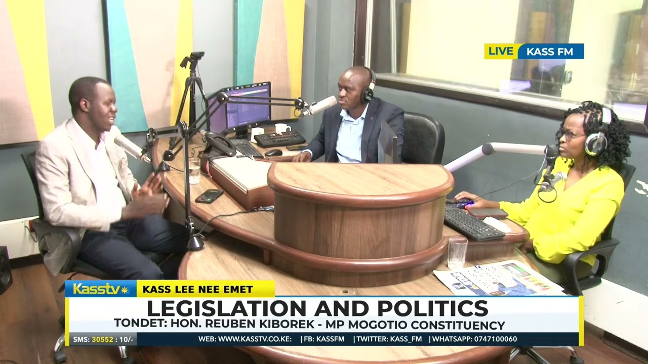 17TH JULY 2025| LENEE EMET| LEGISLATION AND POLITICS. GUEST: HON. REUBEN KIBOREK - MP MOGOTIO—PART 2