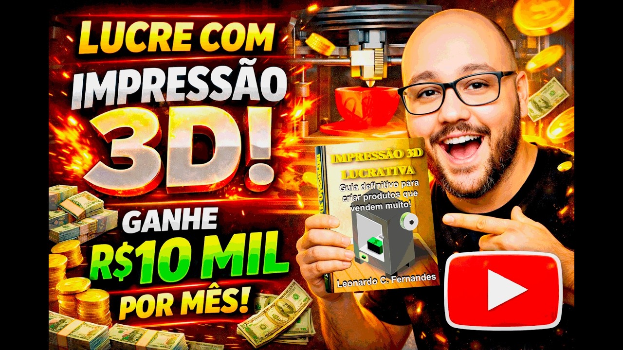 Como Ganhar Dinheiro com Impressão 3D (Mesmo Começando do Zero)