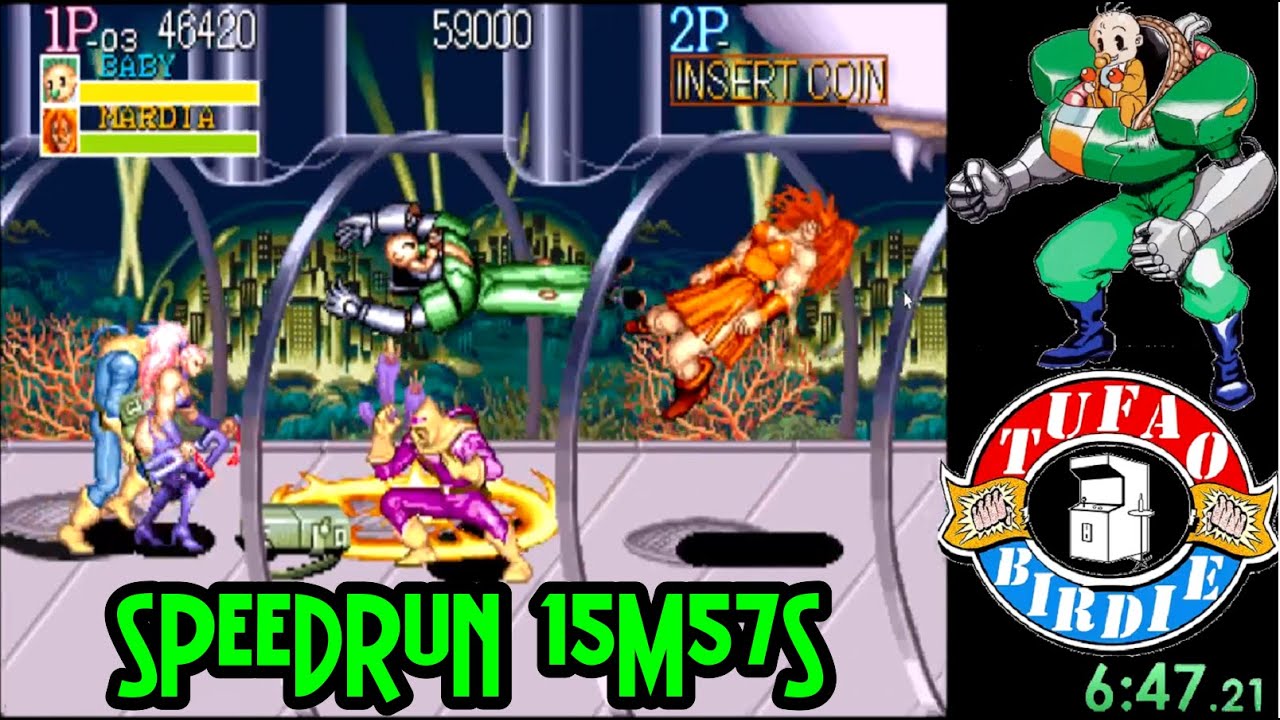 CAPTAIN COMMANDO SPEEDRUN 15m57s