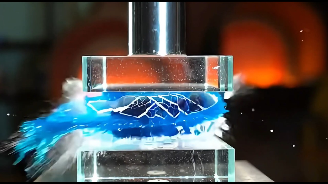 Clear Press Experiments: 3 Minutes of Pure Destruction & Crunches #experiment #viral #relaxing