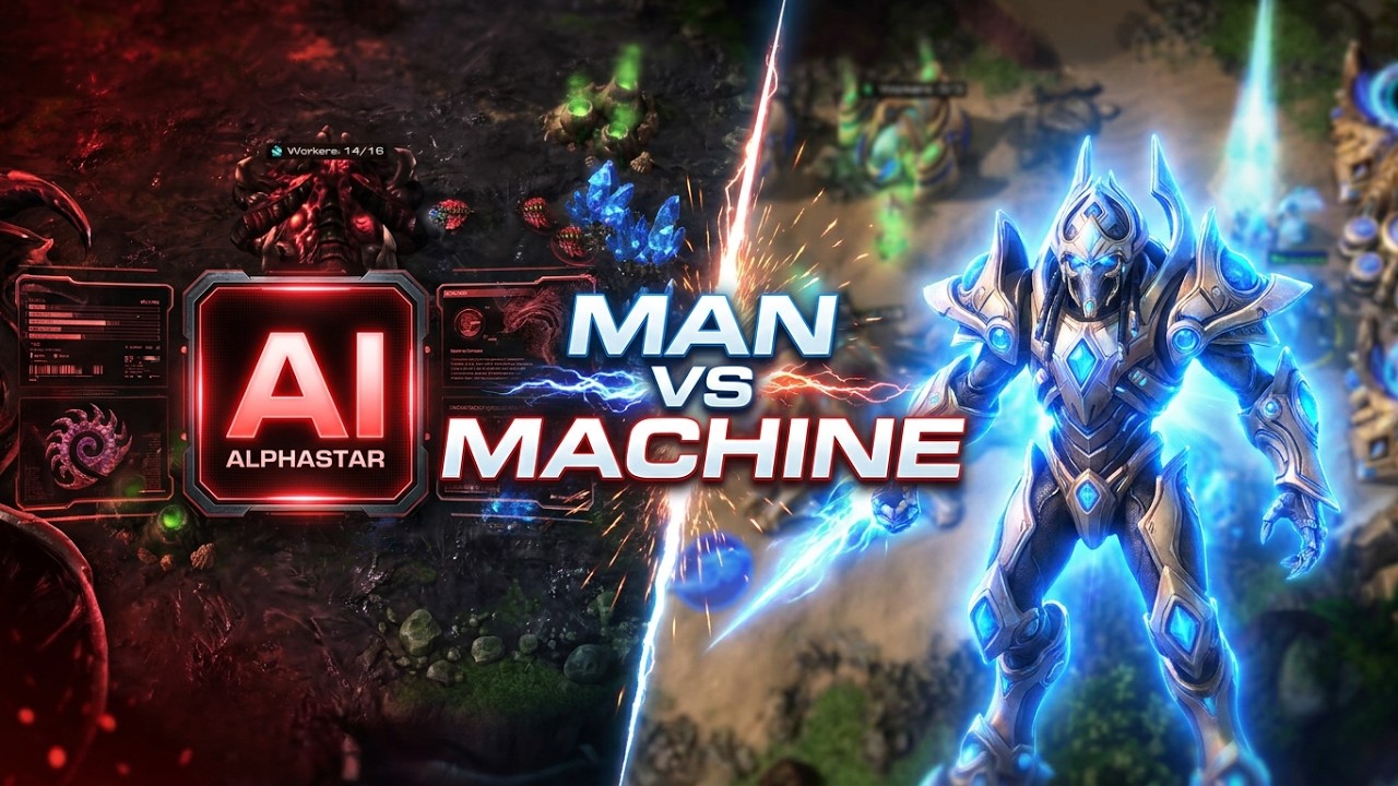 AMAZING MATCH! | Alphastar as Zerg #15 | ZvP Diamond Player | Man vs Machine | H: 5 M: 9