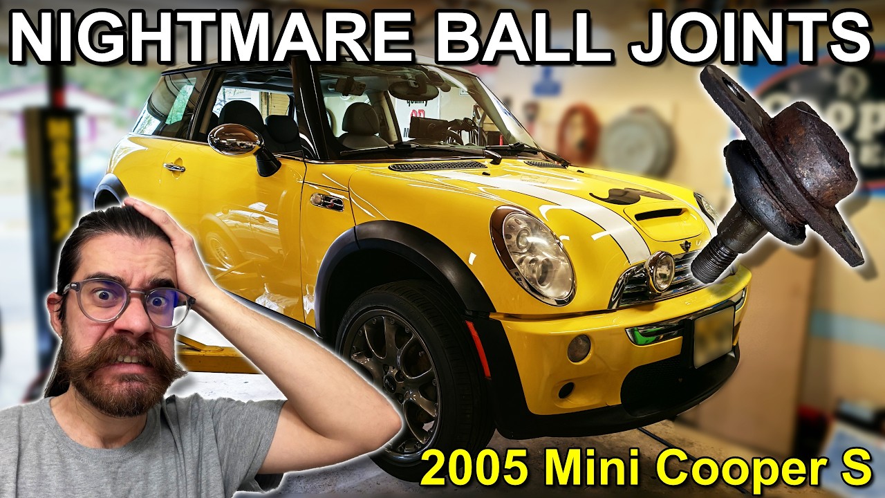 Mini Cooper S Ball Joint NIGHTMARE! My R53 Fought Me the Whole Way