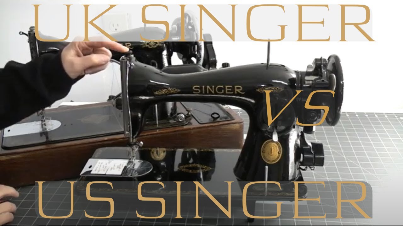 Comparing Sewing Machines: UK Singer 15K80  vs USA Singer 15-91 Which is Best? #Vintage #Sewing