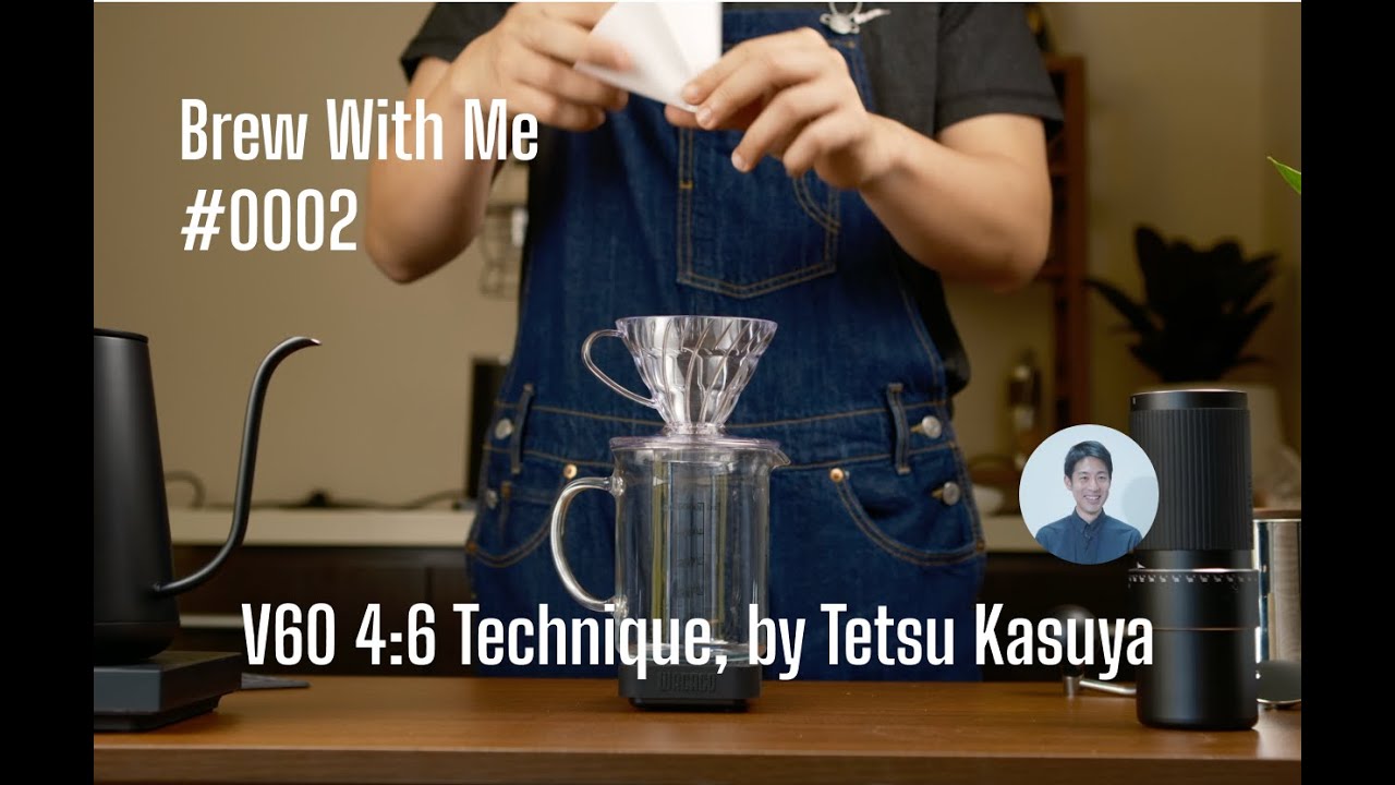 Brew With Me 02 | ASMR | V60 4:6 Technique, by Tetsu Kasuya