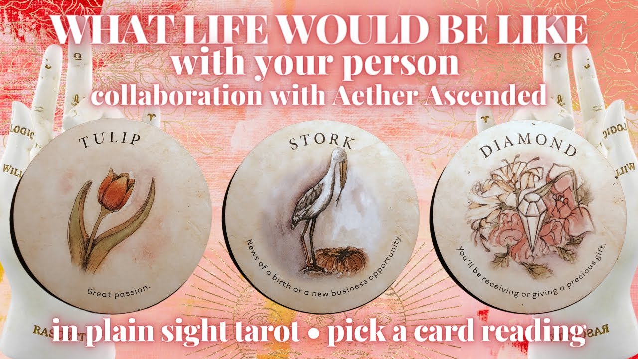 PICK A CARD: WHAT WOULD LIFE / RELATIONSHIP BE LIKE WITH YOUR PERSON collab with @AetherAscended