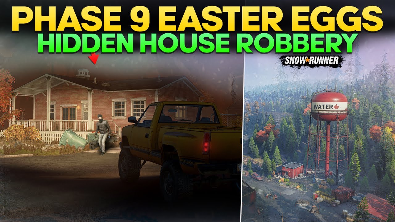 New Phase 9 Update Hidden Easter Eggs in Ontario Region SnowRunner Everything You Need to Snow
