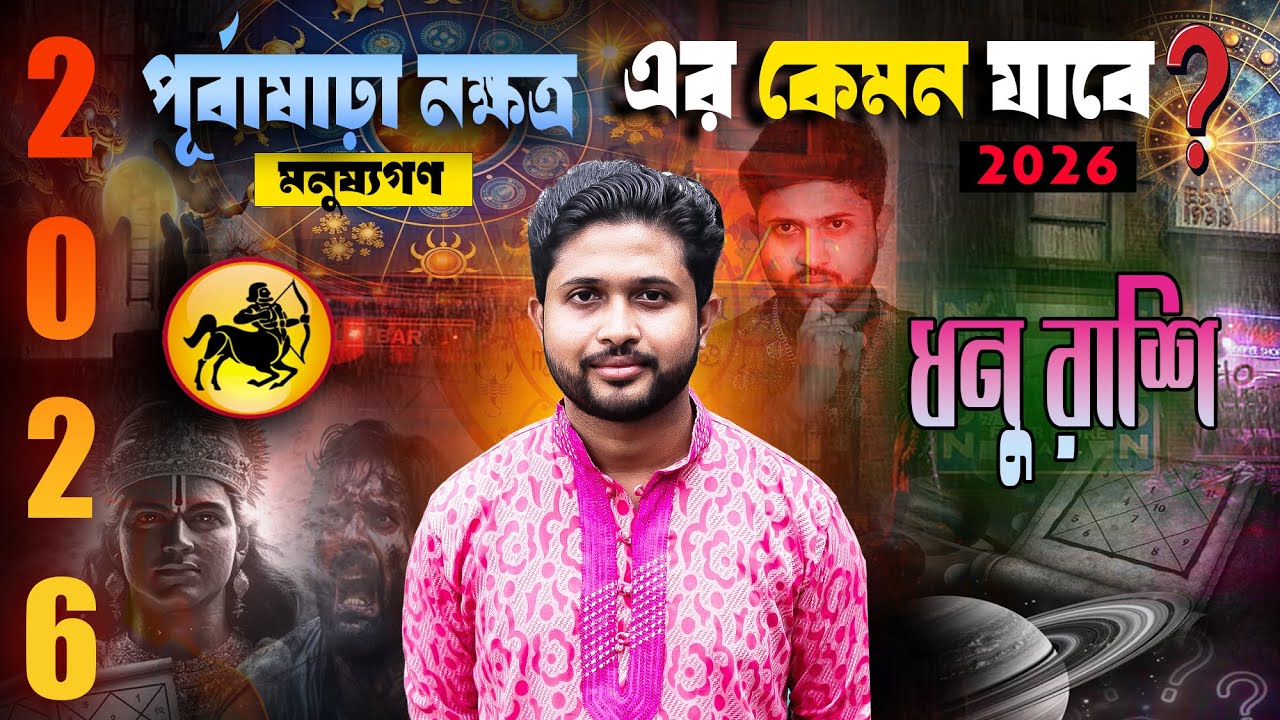 2026।নতুন বছর কেমন যাবে পূর্বাষাঢ়া নক্ষত্রের? Purba asada Nakshatra।পূর্বাষাঢ়া নক্ষত্র ,মনুষ্য গন।