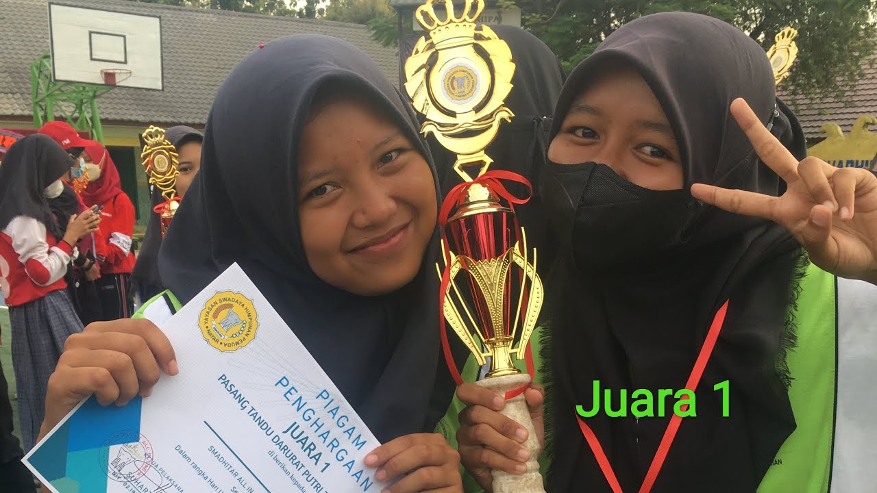 PMR MAN Lampung Selatan, Juara 1 Lomba Pembuatan Tandu Darurat