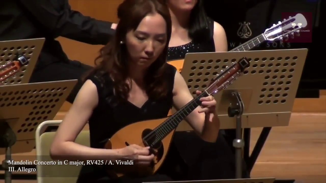 【2017大阪演出🇹🇼🇯🇵🇰🇷】韋瓦第C大調曼陀林協奏曲 (曼陀林：陳子涵) Vivaldi : Mandolin Concerto in C , RV425