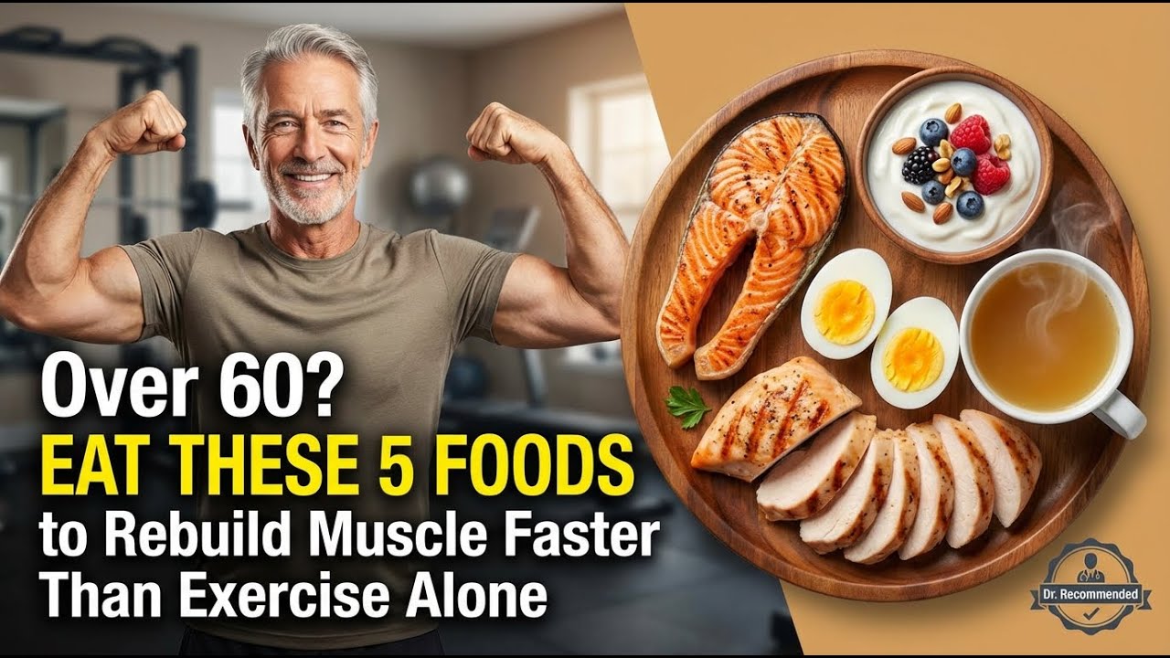 Over 60? Eat THESE 5 Foods to Rebuild Muscle Faster Than Exercise Alone | Senior Health