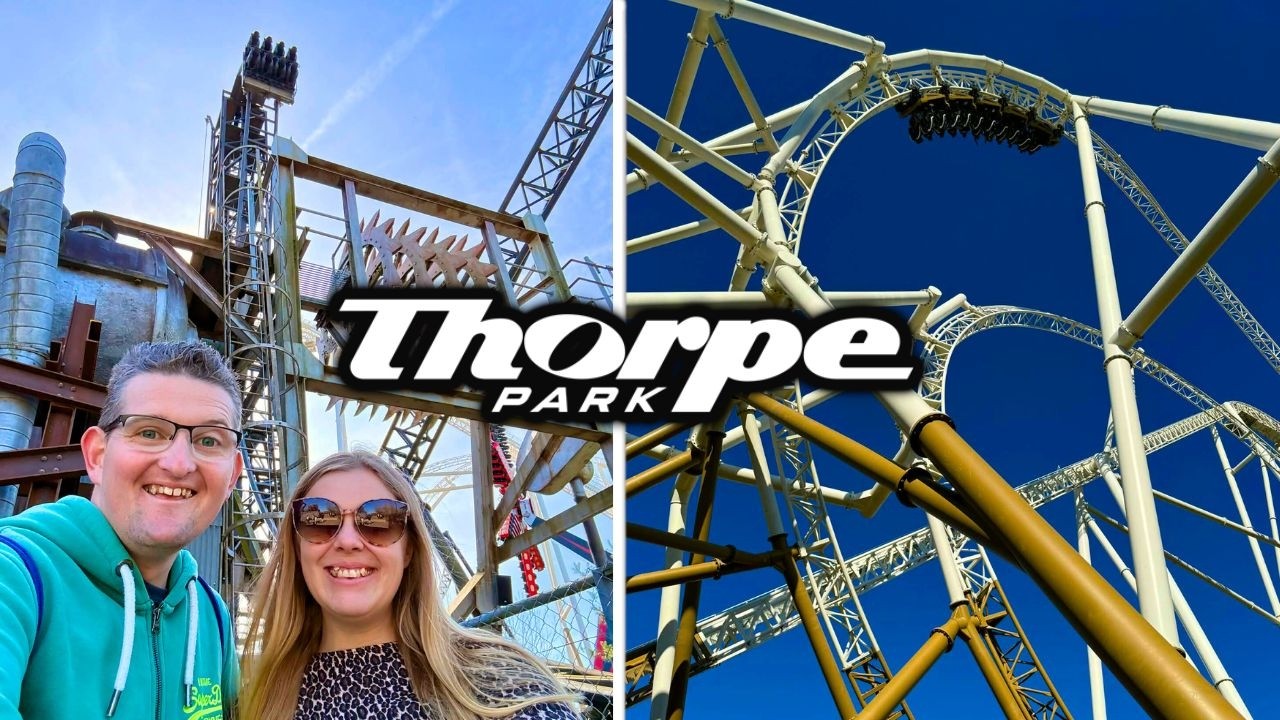 Thorpe Park Vlog March 2026 - AMAZING Day!