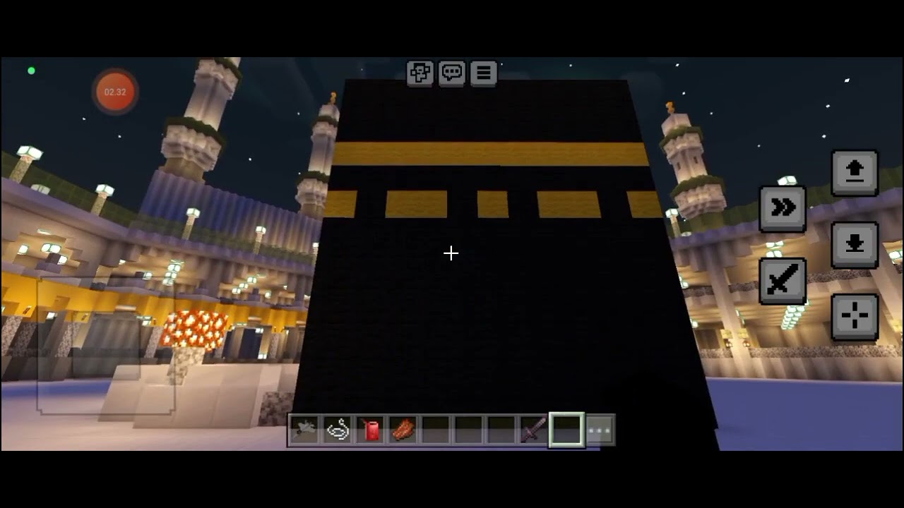 pergi ke Masjidil haram' di Minecraft