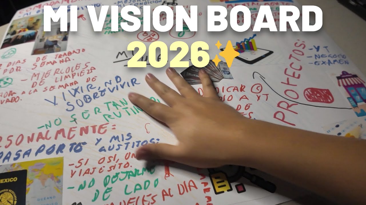 El ARTE de la MANIFESTACIÓN | Mi VISION BOARD