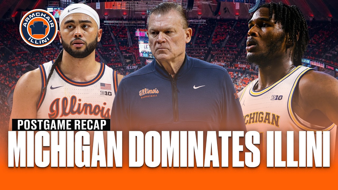 Michigan Dominates Illinois, Gut-Check Time? | Postgame Reaction & March Madness Concerns