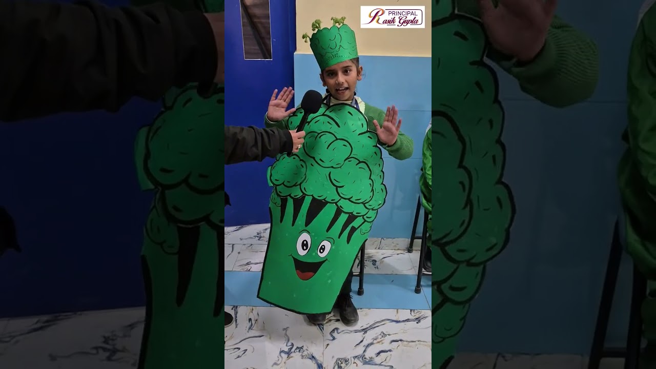 Confident Little Experts of classes I & II ! Darshan Academy Dasuya | Power of a Plant-Based Diet