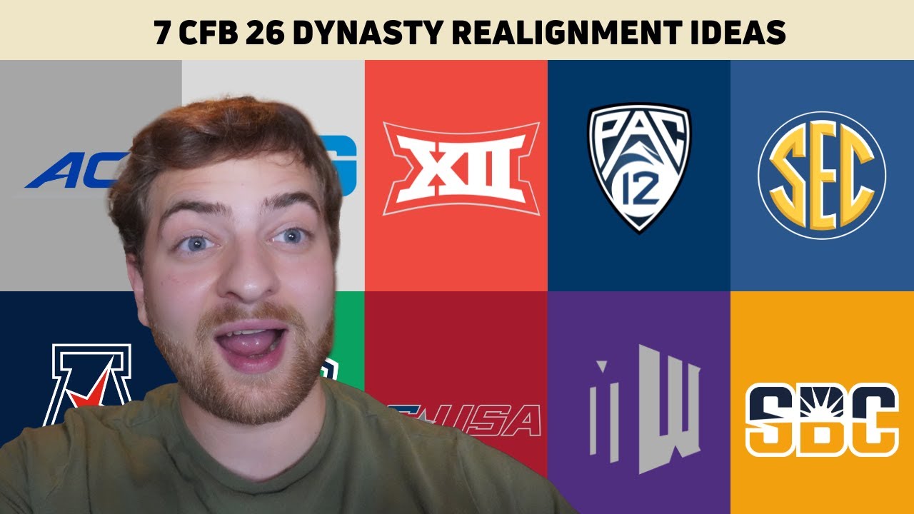 7 CFB 26 Realignment Ideas for your Dynasty!