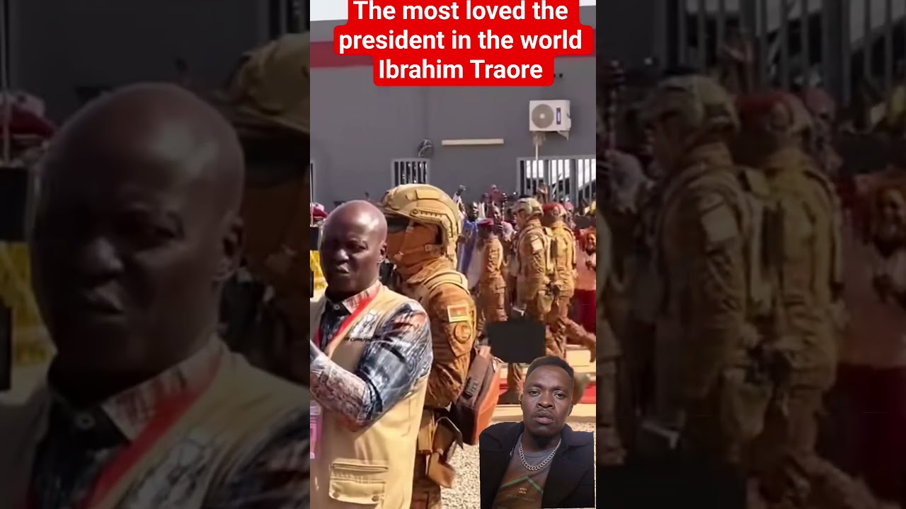 The most loved the president in the world Ibrahim Traore #desmondelliot #nigerianidol #love
