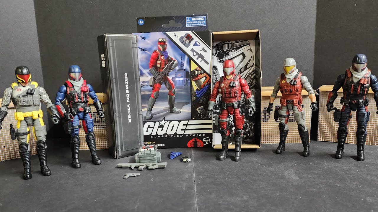 GIJoe Classified Series Crimson Viper