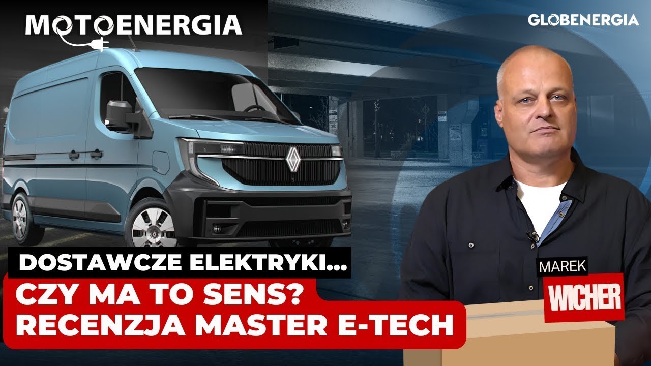 Elektryczne auta dostawcze - sprawdzą się w każdej firmie? Test Renault Master E-Tech Electric