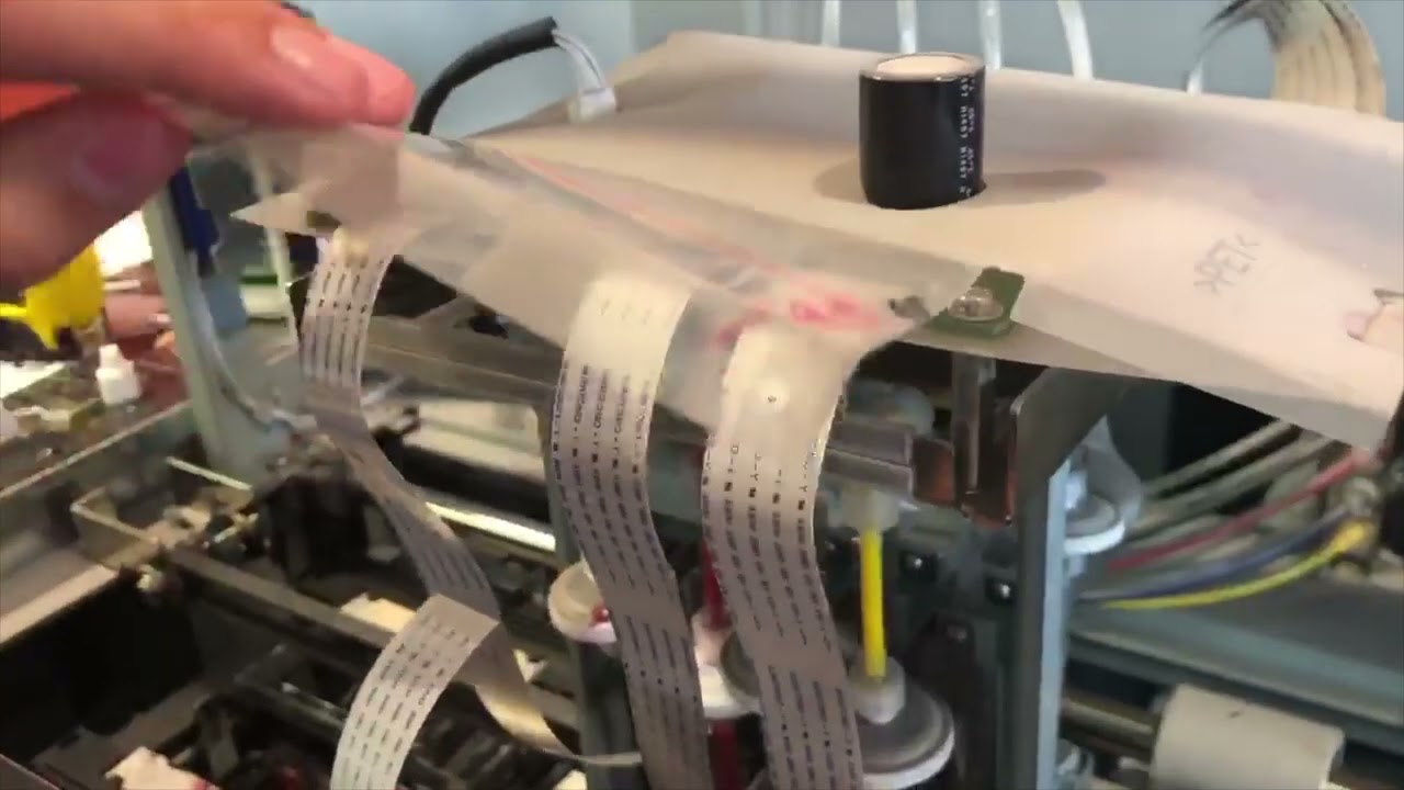 HOW TO REPLACE Print Head on Brother GT-3 GT-361 Direct to Garment Printer.